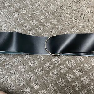 Reversible Black and Light Blue belt
